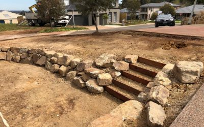 How to Move Landscape Boulders And Rocks Melbourne