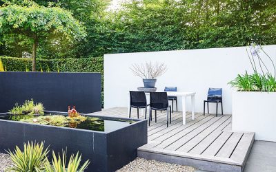 Rendered Brick Retaining Walls